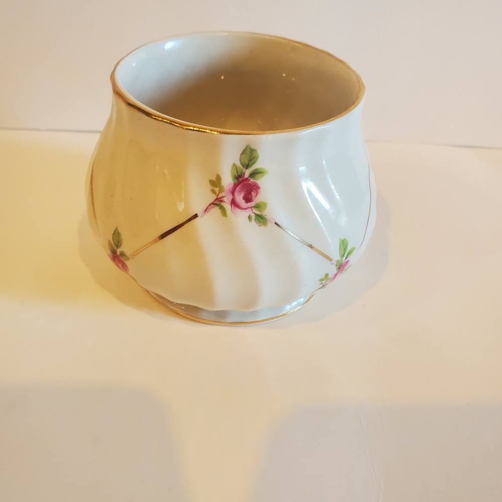 Sadler England Roses Sugar Bowl